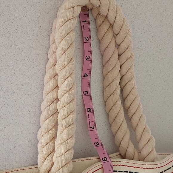 PURE Red & Blue Stars Canvas Tote Bag with Rope Handles - Picture 16 of 16